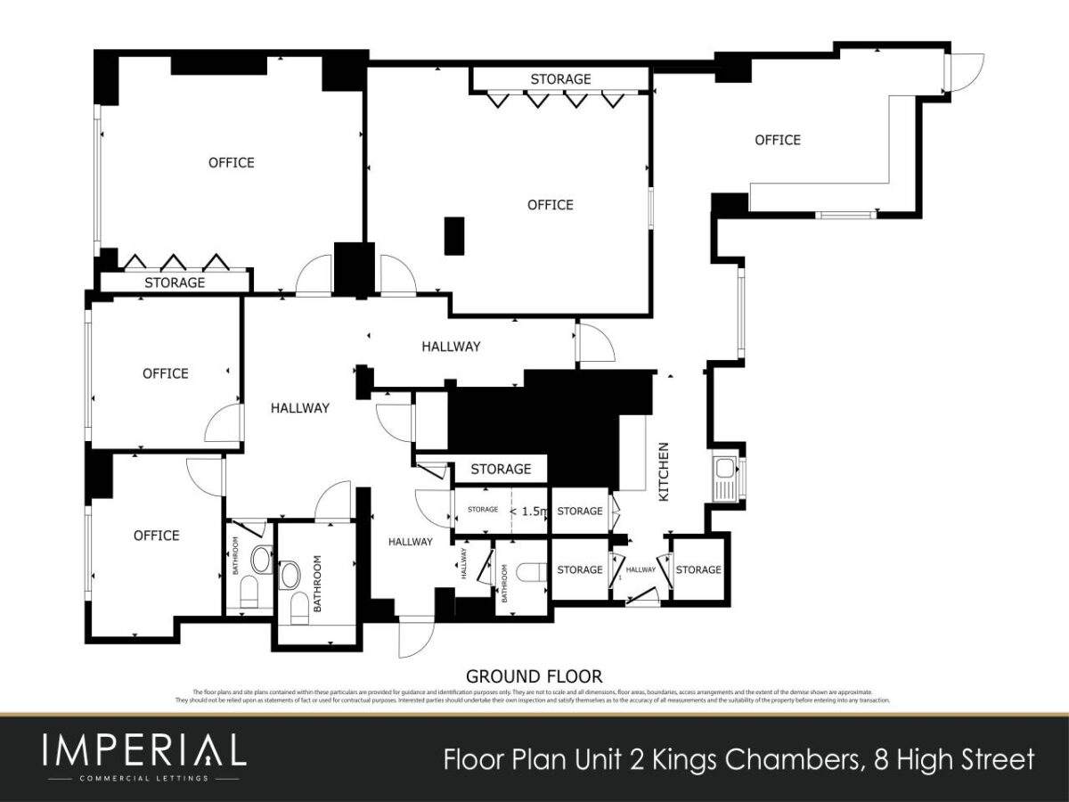 Offices commercial property - Unit 2, Kings Chambers, 8 High Street, Newport, NP20 1FL
