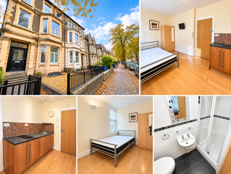 Studio Apartment in Cathays, Cardiff